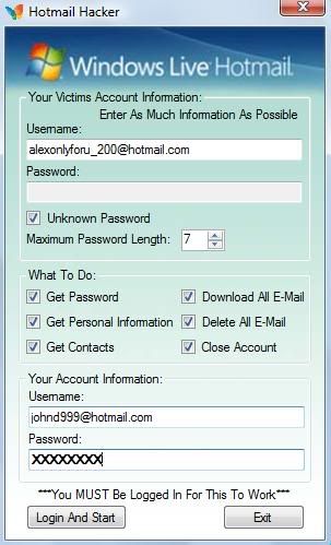 Best Way Hack Hotmail Account