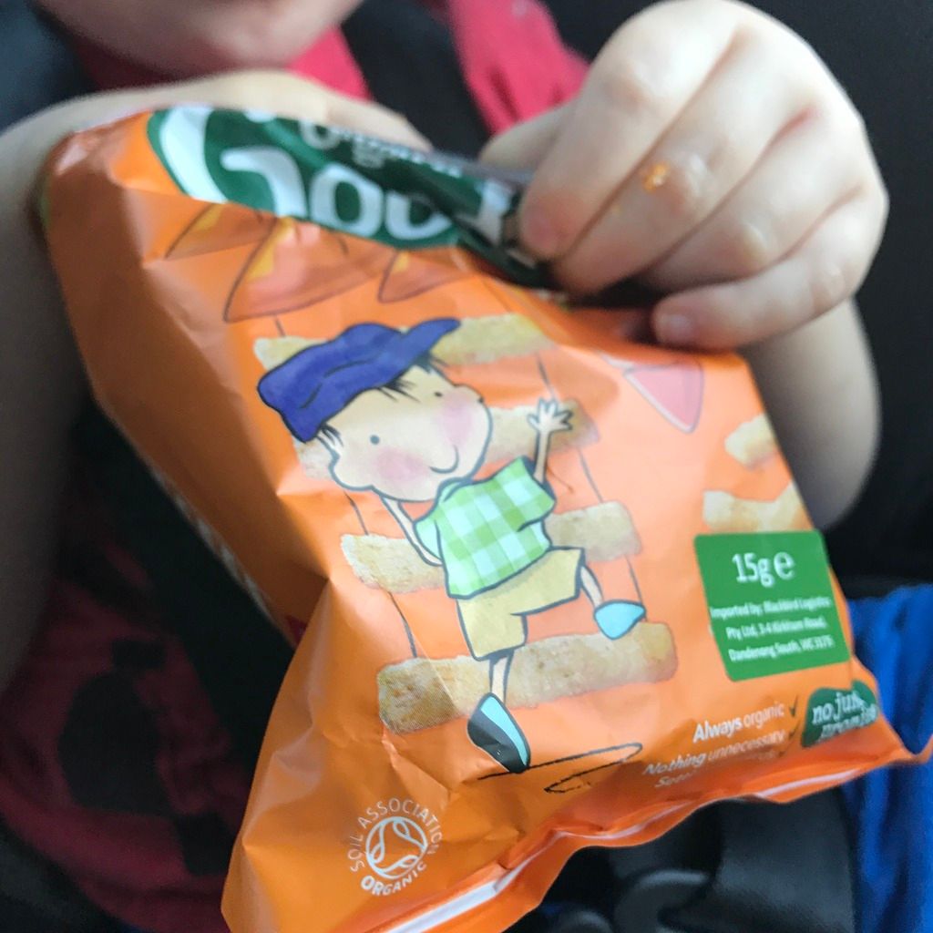 organix carrot stix no junk promise toddler snacks