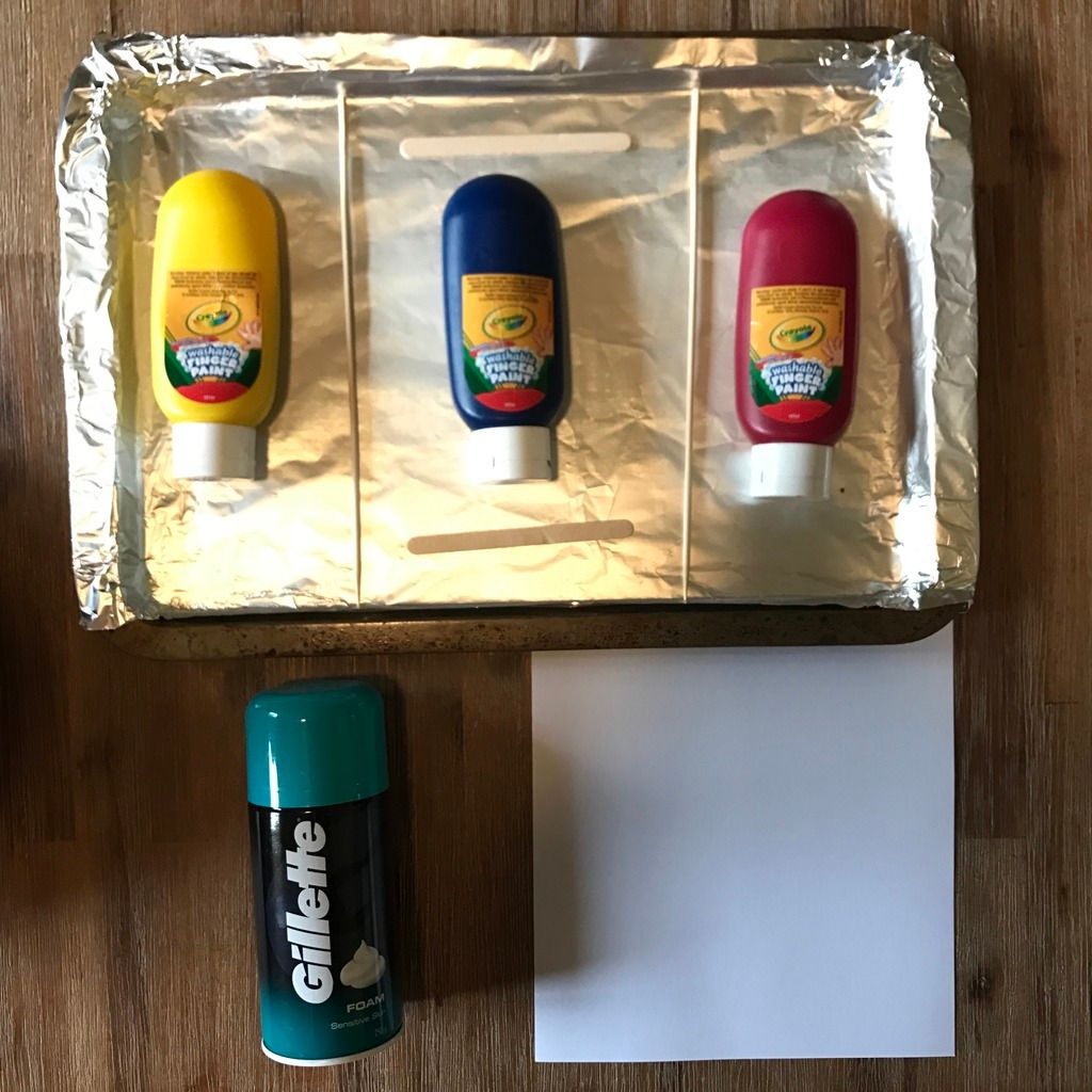 Shaving Cream Easter Egg Gift Tags Supplies