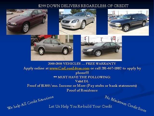 Bad Credit Car Loans (c) ktaylor007 bad credit car loans