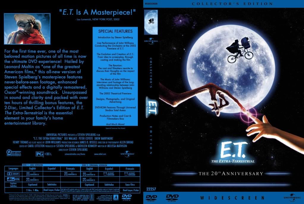E.T. El Extraterrestre (Dvd9)