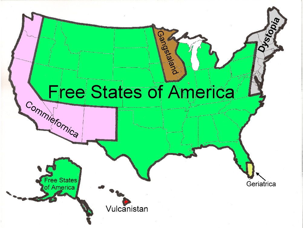 MAP Free States Of America Survivalist Forum