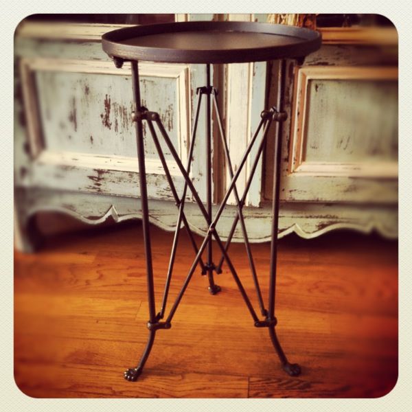 Restoration Round Directoire Accent Side Table Hardware Furniture