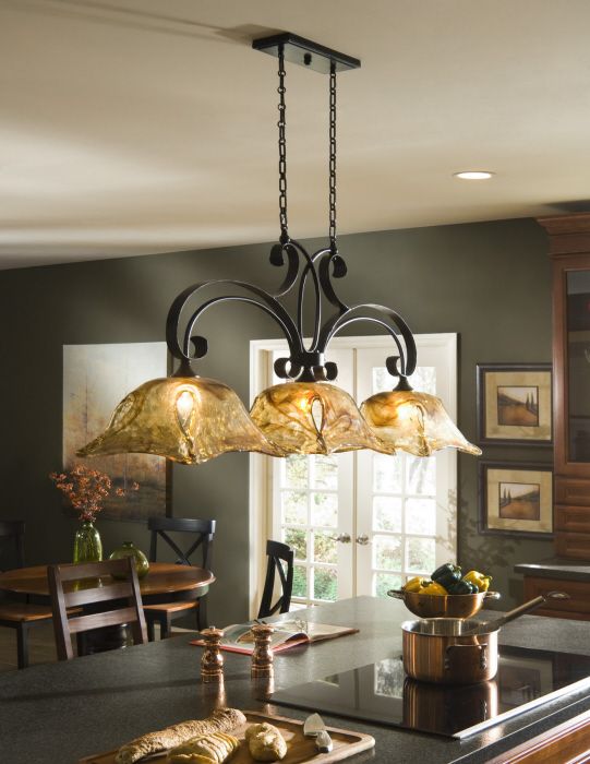 French Country Island Light Fixture Home Design And Decor Reviews