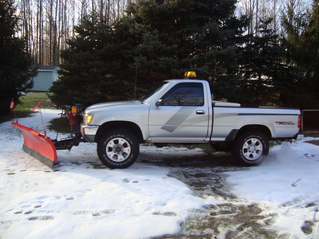 snow plow for 1990 toyota pickup #4