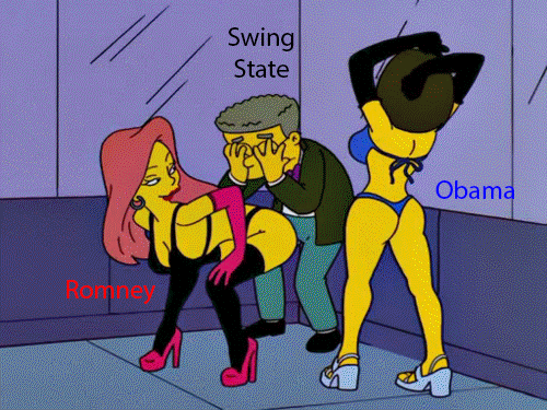 The election...it's pretty much like this. The election...it's pretty much like this.