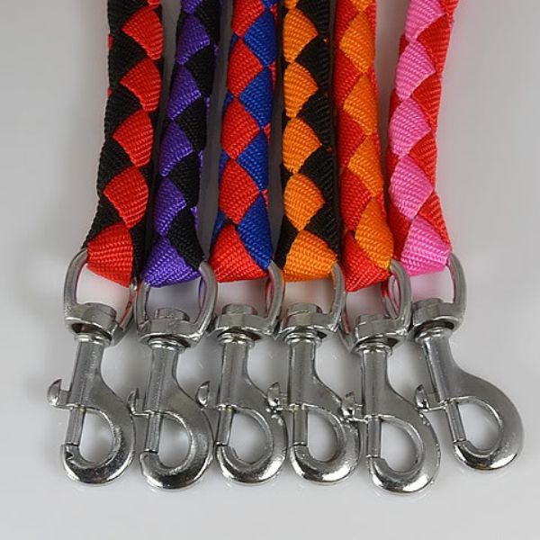 NEW Durable Heavy Duty 6' Braided Nylon Rope Large Dog Leash to 110lb Asst.. eBay