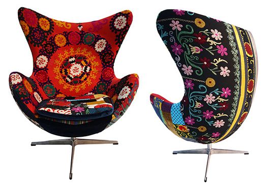 Examples of modern floral patterns