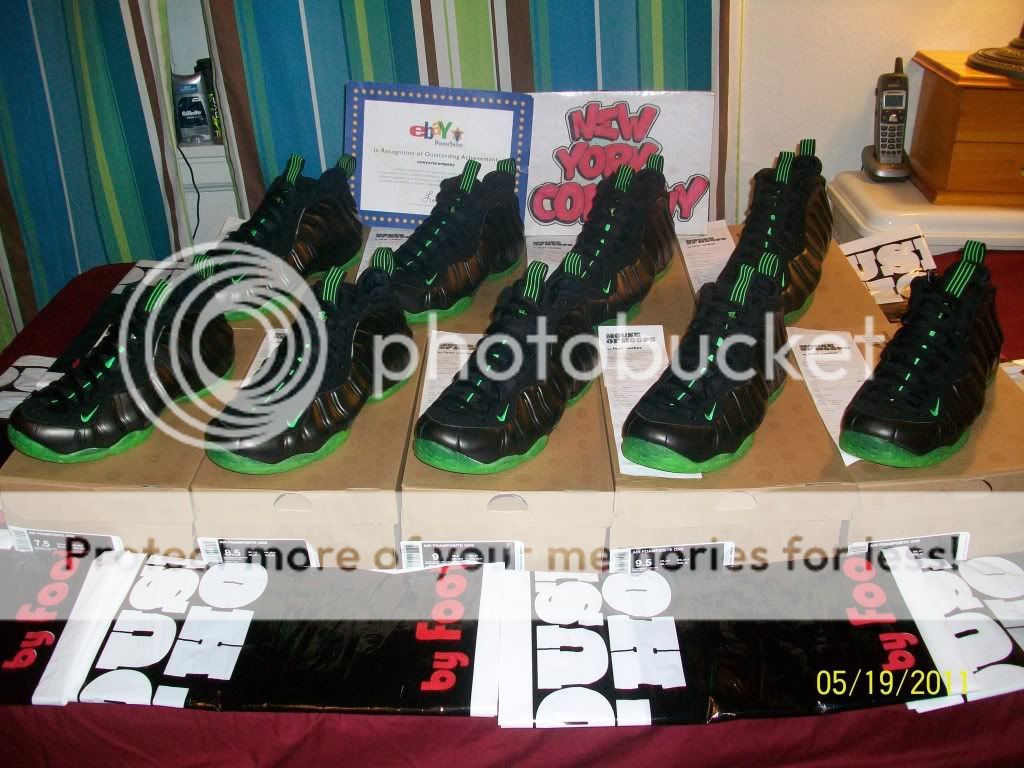Nike Air Foamposite One HOH Electric Green lime yeezy  